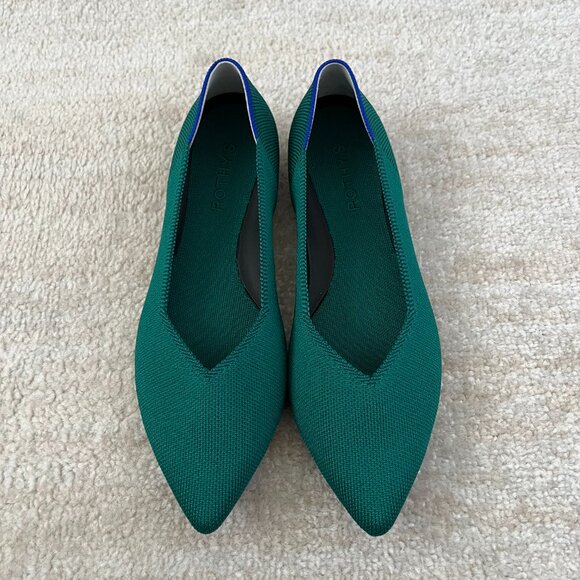 Rothy’s The Point II Pointed Toe Flats Shoes 8 - Picture 3 of 9